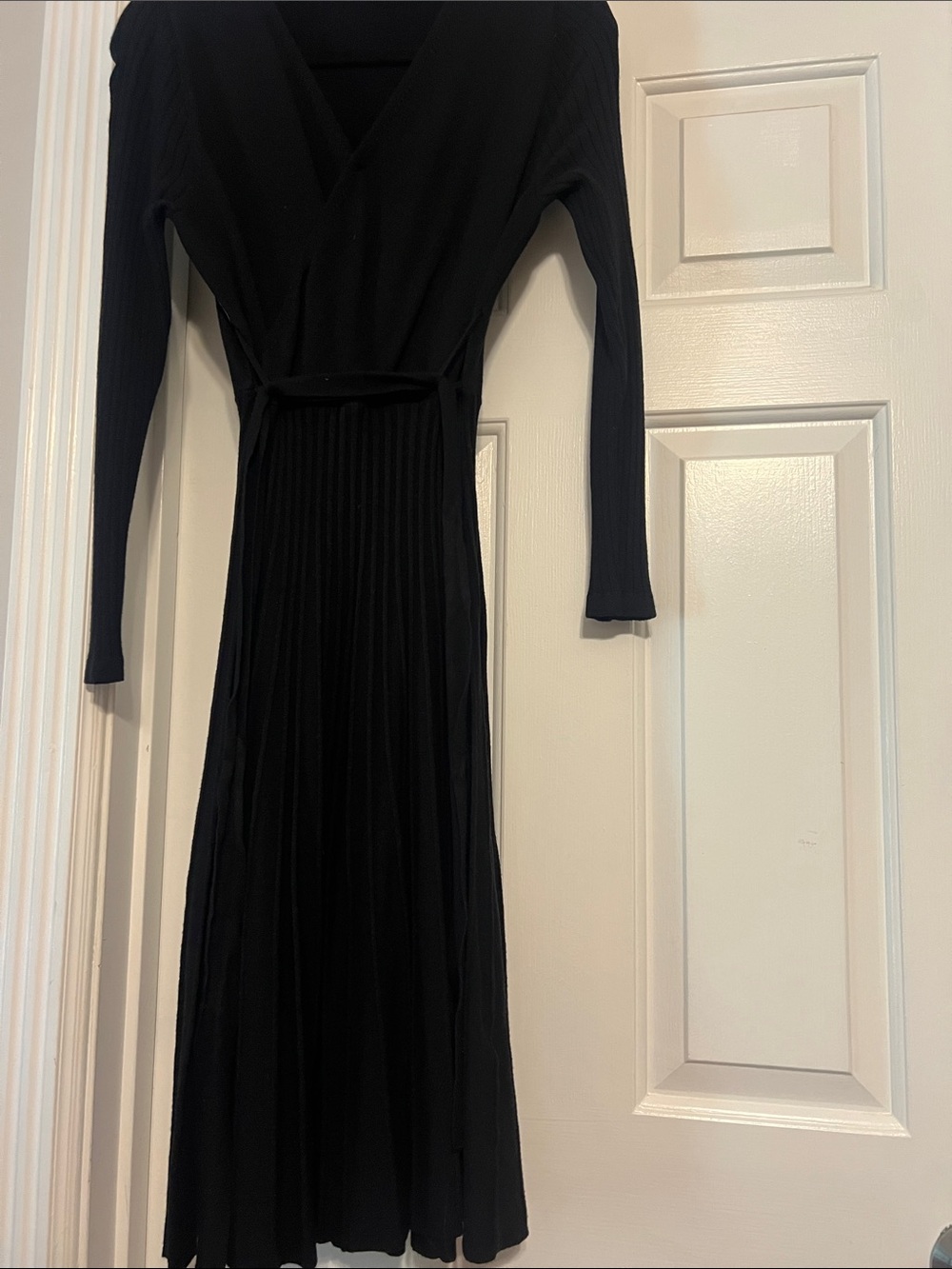 ZESICA Sweater Dress Knit Midi Dress Size ___ Neutral Fall Winter